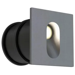 Wegleuchte Via Urbana Grau Max. 3 Watt 
