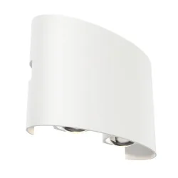 Aussenwandleuchte Strato Weiss Max. 4 Watt  