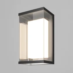 Außenwandleuchte Baker Street Schwarz Max. 10 Watt  