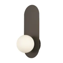 Wandleuchte Bao Schwarz Max. 28 Watt  