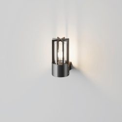 Aussenwandleuchte Barrel Graphitfarben Max. 15 Watt  