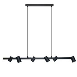 Hängeleuchte Lb-731/6l Bk_snow 6 115/45/150 cm  