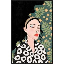 Keilrahmenbild Denise Ca. 60x90cm 60/90 cm 