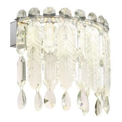 Led-wandleuchte Klunka Klar/chromfarben Max. 12 Watt  