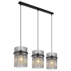 CONFORAMA, Hängelampe GORLEY 80x140cm 60W schwarz
