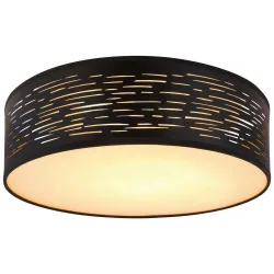Led-deckenleuchte Tunno In Schwarz Max. 20 Watt  