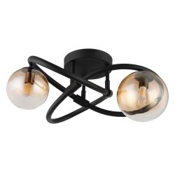 Led-deckenleuchte Tuberius Klar/schwarz Max. 3,5 Watt  