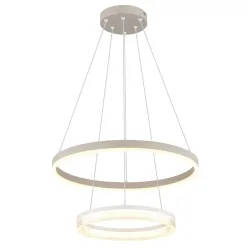 Hängelampe ZARA 50x150cm 30W sandfarben