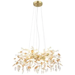 Hängelampe DANNA 61x120cm 8W goldfarben