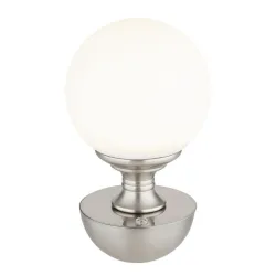 Led-tischleuchte Tabina Weiss/silberfarben Max. 2,5 W  