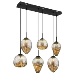 Led-hängeleuchte 15642-6 97/32/120 cm  