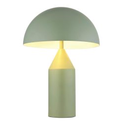Tischleuchte Atoma Weiss/hellgrün Max. 40 Watt  
