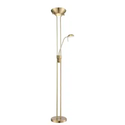 Led-stehleuchte Leonas D: 25,5 Cm Messing Matt  