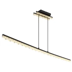 Hängelampe HILTON 120x120cm 32W schwarz