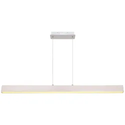 Led-hängeleuchte Verena L: 121 Cm Nickel 121/8/120 cm  