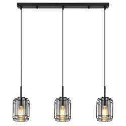 mutoni - Hängeleuchte Kammi Metall  matt 3xE27, One Size, Multicolor