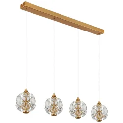 Led-hängeleuchte 16047-4h Virina 93/15/150 cm  