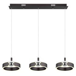 Led-hängeleuchte 67349-3h Hendricks 86/22/125 cm  