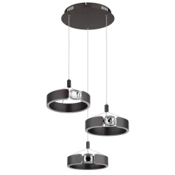 Led-hängeleuchte 67349-3hr Hendricks 44/125 cm  