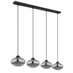 mutoni - Hängeleuchte Metall  matt 4xE27, One Size, Multicolor