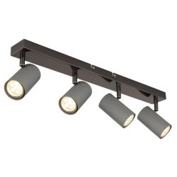Strahler Robby Grau/schwarzchrom Max. 35 Watt  56/10/12 cm 