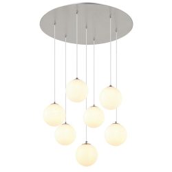 Led-hängeleuchte 56140-7h 55/55/120 cm  
