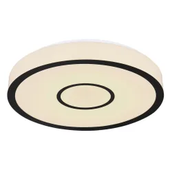Led-deckenleuchte Georgia In Schwarz/weiss Max. 30 Watt  