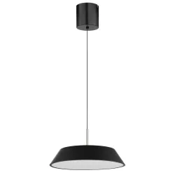Hängelampe SILENA 40x180cm 24W schwarz