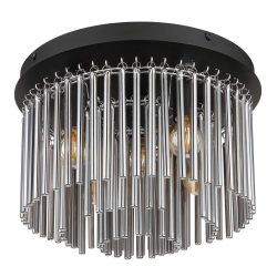 Deckenleuchte Gorley mit Glasbehang Ø 32 cm