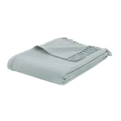 Tagesdecke Frieda Rauchblau Ca. 130x180cm 130/180 cm 