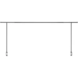 Tisch-dekorationsgestell Rack Aus Metall In Schwarz 