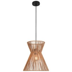 Hängeleuchte Naturm In Naturfarben Max. 25 Watt 30/120 cm  