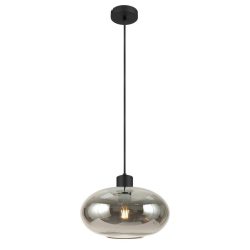 Hängeleuchte Tipo In Schwarz Max. 25 Watt 30/120 cm  