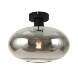 Deckenleuchte Tipo In Schwarz Max. 25 Watt 30/23,5 cm  