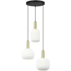 Hängeleuchte Scher Schwarz/weiss Max. 25 Watt 36/36/120 cm  