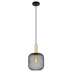 Hängeleuchte Drato Schwarz Max. 25 Watt 20/120 cm  