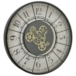 Wanduhr Metropol Ii In Grau/weiss Ø Ca. 57cm Grau, Weiss 