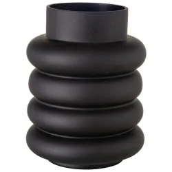 Vase Ribbo Ii In Schwarz 25 cm 