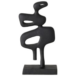 Skulptur Peco Ii In Schwarz 