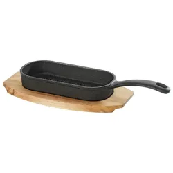 Pfanne Gourmet Mit Servierbrett 