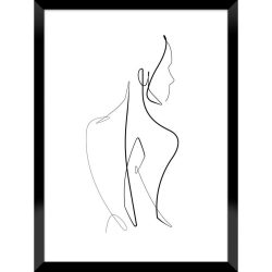 Bild Vous In Schwarz/weiss Ca. 30x40cm 30/40 cm 