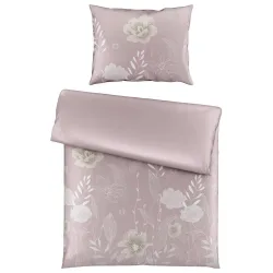 Bettwäsche Nala In Mauve Ca. 160x210cm Satin 160/210 cm 