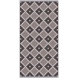Flachwebeteppich Phoenix 1 In Grau Ca. 80x150cm 80/150 cm 