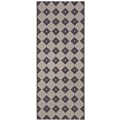 Flachwebeteppich Phoenix 2 In Anthrazit/grau Ca. 80x200cm 80/200 cm 
