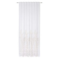 Fertigvorhang Livie Beige Ca. 135x245cm halbtransparent 