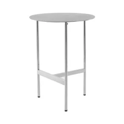 Beistelltisch Pema 100 Silber Metall 