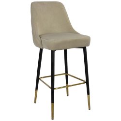 Barhocker Mojo 100 Textil Taupe 