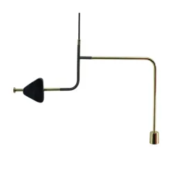 Hängeleuchte Calina 287 Schwarz 62/4/47 cm  