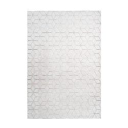 Teppich Vivica 125 Weiss / Rosé 80/150 cm 