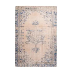 Flachwebeteppich Vintage 8406 Blau 200/290 cm 